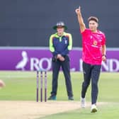 Sussex County Cricket Club have announced the signing of fast-bowler Ari Karvelas on a permanent deal. Picture by Eva Gilbert
