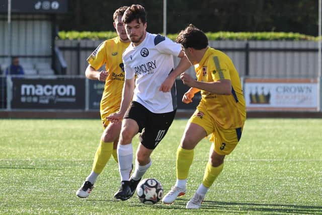 Eastbourne United facing Rochester United in the FA Vase - picture by Lee Nolan