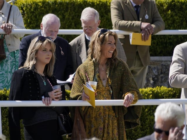 The sun came out for Goodwood Racecourse's first Saturday fixture of 2024