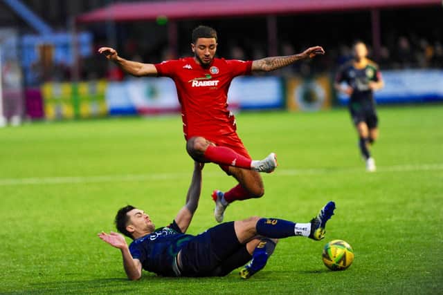 Luke Robinson has joined Bognor from Worthing on loan and goes straight into the Robbie Blake's squad to face Hampton & Richmond Borough in the FA Cup at Nyewood Lane on Saturday. Picture by Stephen Goodger
