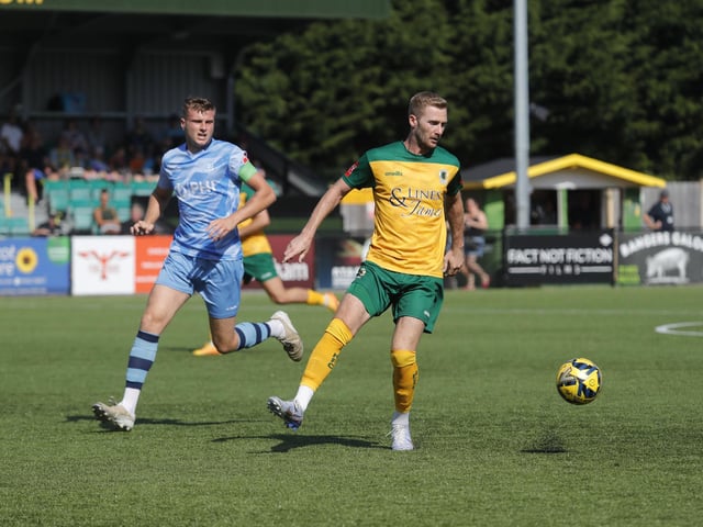 Action from Horsham's win over Cheshunt in the Isthmian premier division