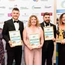 Last year's Business of the Year winners at the awards. 1st - Inle Home. 2nd – Whittfit Training. 3rd – Seaford Town Market.