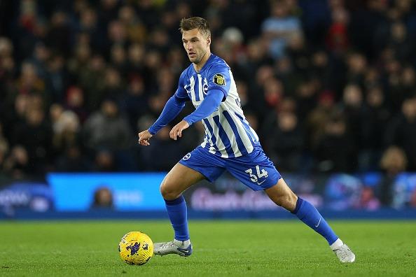 Brighton are hoping the experience defender is back in mid February