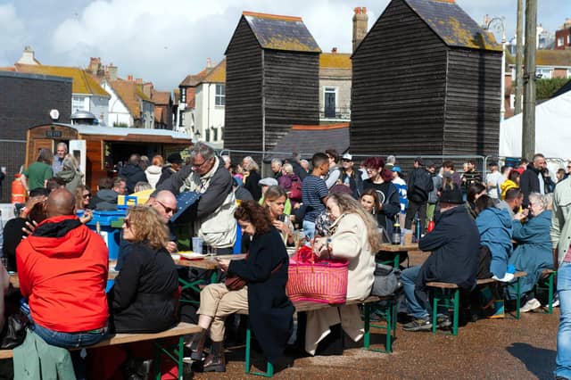 Hastings Seafood, Wine and Music Festival 2025. Photo by Frank Copper.