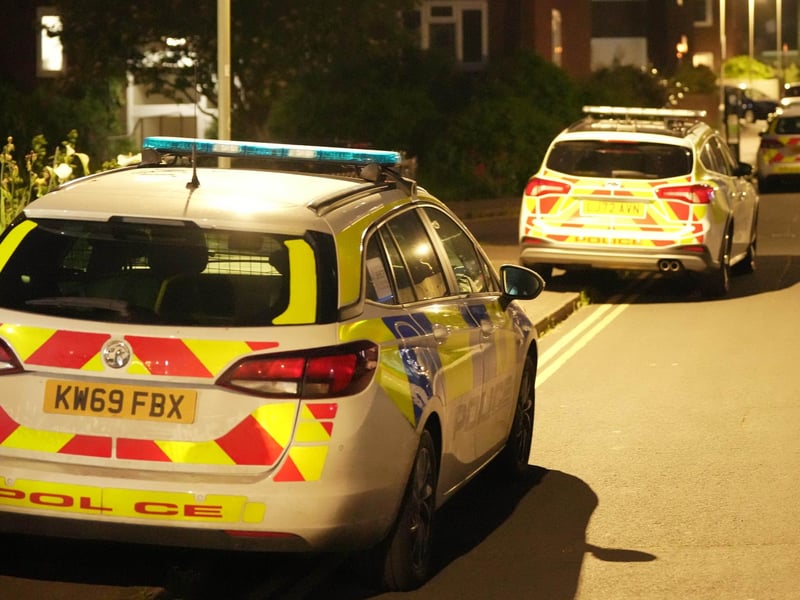 In Pictures: Police attend incident at East Sussex home