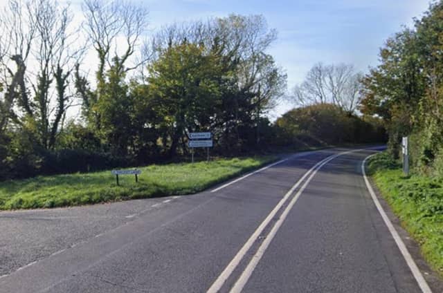 A report has said that the A285 near Halnaker is closed for crash investigation work. Photo: Google Street View