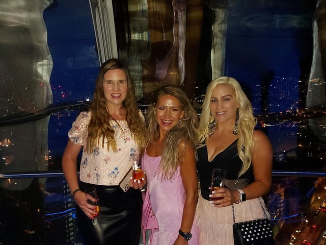 Piglets Pantry marked the launch f its seaside afternoon tea with an event at the i360 in Brighton