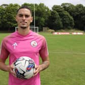 Klaidi Lolos, who was born in Athens, began his youth career with Greek giants Olympiakos before moving to England to join Crystal Palace’s academy. The striker made his first EFL in 2017 when he left the Eagles for Devon to join Plymouth Argyle.  He has joined Crawley Town on a two-year deal/ Picture: Crawley Town
