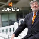 Stephen Fry at Lord's
