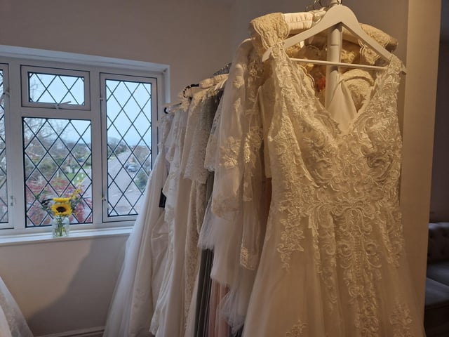 Vanity Flair Boutique in Ferring offers new and pre-loved wedding dresses and occasion wear in a wide range of sizes, and sales are commission based