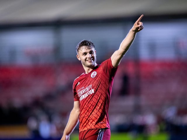 Action and crowd pictures from Crawley Town's 2-1 win over MK Dons at the Broadfield Stadium.