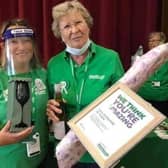 Pam Goldsmith, right, pictured with fellow Billingshurst Macmillan Support Group member Terri Ashpool