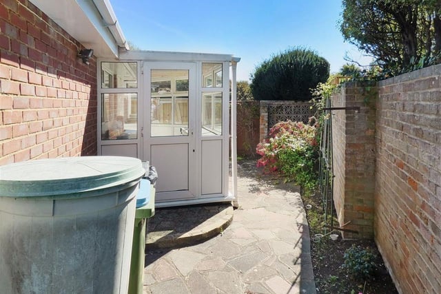 This three-bedroom detached bungalow has come on the market with Glyn Jones priced at £550,000, with no forward chain