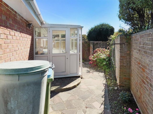 This three-bedroom detached bungalow has come on the market with Glyn Jones priced at £550,000, with no forward chain