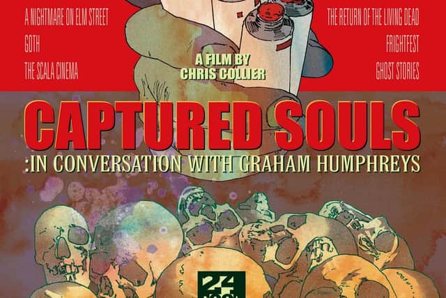 The poster for Captured Souls:In Conversation with Graham Humphreys