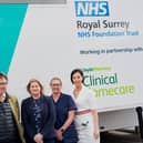 Sir Jeremy Quin MP with LloydsPharmacy Clinical Homecare Team