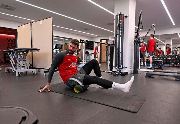 The Liverpool stopped has a thigh issue and is expected to return mid-April