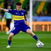 Valentin Barco of Boca Juniors is wanted by Brighton and a host of Premier League clubs