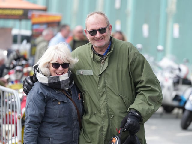 EASTER SUNDAY BRIGHTON - MOD AID RUN WITH ORIGINAL WHO SCOOTER