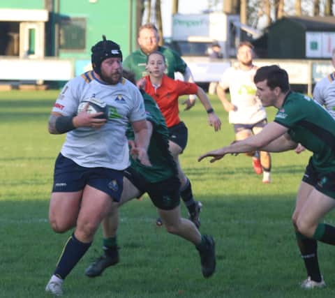 Action from Worthing Raiders' win. Picture by Colin Coulson