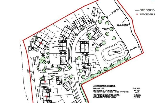 Plans for housing development on outskirts of Heathfield
