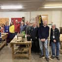 MP Huw Merriman at Bexhill Men's Shed