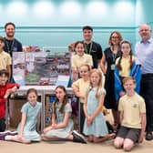 Lindfield school and Caffyns with their display – winners at the Haywards Heath part of the Mid Sussex Science Week. Alex Rickard Photography
.