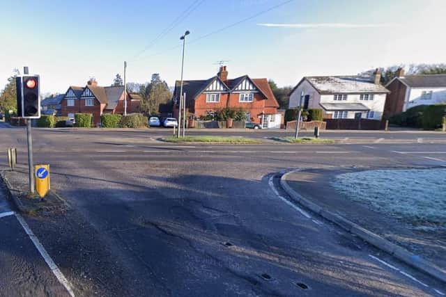 One of the incidents happened on Redehall Road. Photo: Google Street View