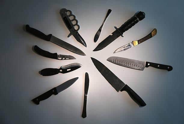West Sussex Trading Standards, in partnership with Sussex Police, has found UK sellers advertising prohibited knives for sale to UK customers on some online marketplaces. Picture by John Moore/Getty Images