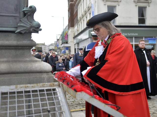Eastbourne Remembrance Sunday Service (Photo by Jon Rigby)