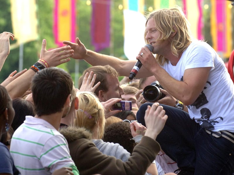 Jon Foreman, lead singer with American rock band Switchfoot