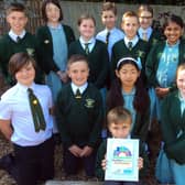 Proud pupils of St Peter and St Paul CE VA Primary School
