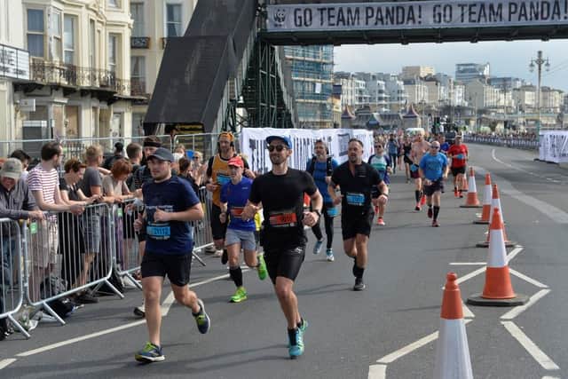 This year's marathon in 2021. Photo by Jon Rigby
