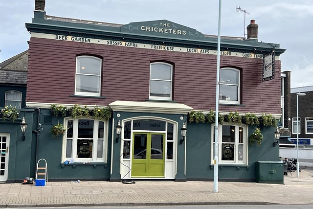 The Cricketers, in Broadwater Street West, sells itself as a ‘community pub’, with ‘great food, events and a huge garden for the kids’. The popular pub reopened after an extensive refurbishment last year.