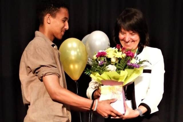 This was Ms Sue Marooney's last event in her role as executive head at Durrington High School before her retirement