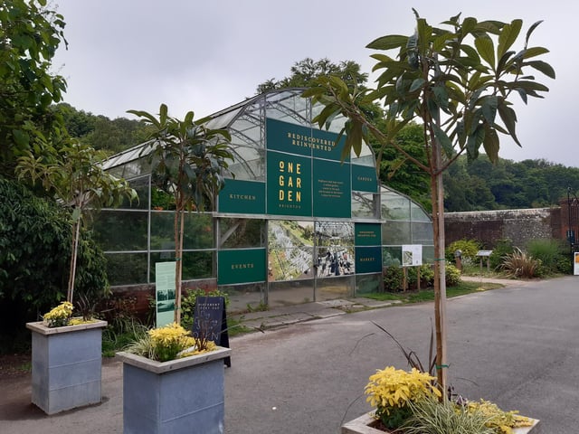 There are refreshments and toilets at One Garden, as well as the lovely walled garden to visit.