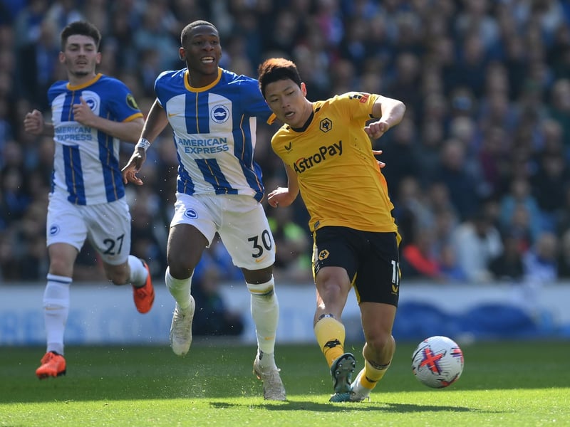 The Ecuadorian has been one of Brighton's unsung heroes this season, also benefits from being the only recognised left-back in the club.