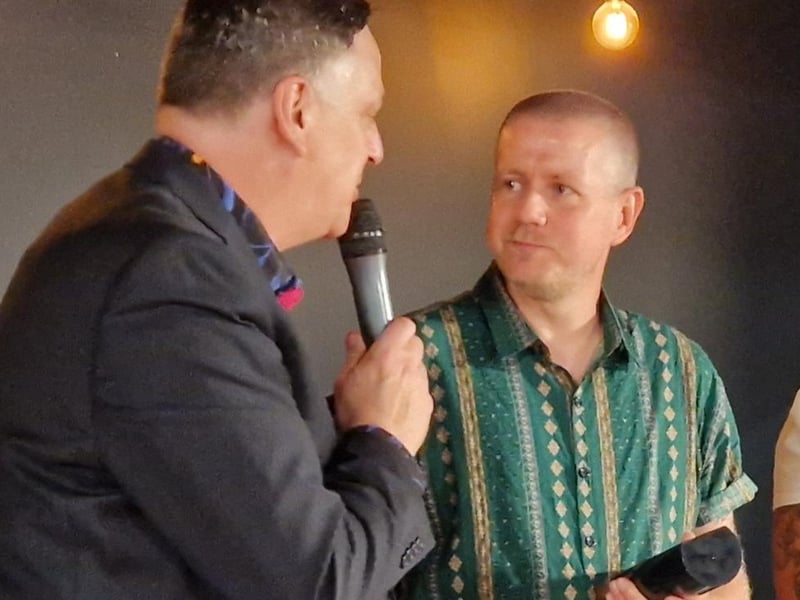 Fundraiser of the Year Phil Heckels aka Hercule Van Wolfwinkle