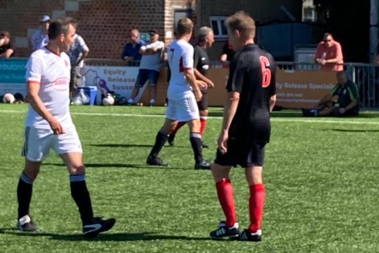 Sussex walking football finals day at Worthing FC