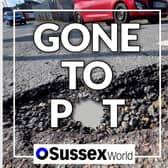 With our new campaign ‘Gone to Pot’, Sussex World is calling for immediate action from those responsible for our roads. Photo: Sussex World