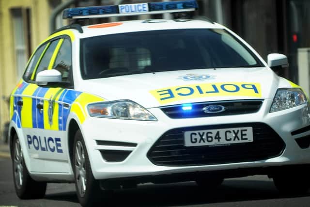 Sussex Police said officers made three arrests – and recovered two suspected stolen vehicles – after ‘stopping a vehicle driven dangerously’ near Hailsham.