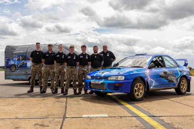 The Royal Air Force Lightning Rally Team based at RAF Marham. 
Photographer: SAC Natalie Adams