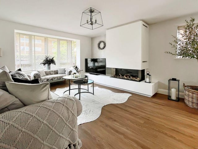 This three-bedroom detached home is situated in a peaceful road just moments from Worthing seafront. Graham Butt Estate Agents says from the moment you enter the driveway, you can immediately see what impressive accommodation is on offer.