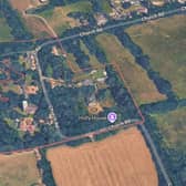 Residents in Smallfield recall the toxic burning of waste began early last summer. Picture courtesy of Google