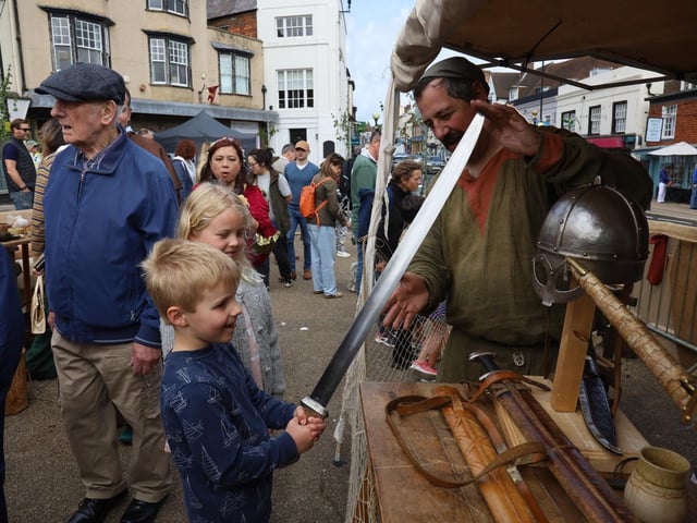 Battle Medieval Fayre 2025. Photo by Andrew Clifton.