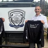 Loxwood FC and Bovis Home bosses celebrate their new deal