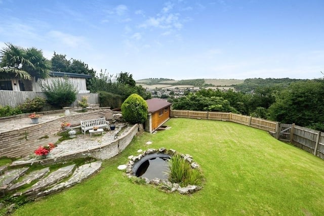 This stunning detached house in Mill Lane, High Salvington, has breathtaking countryside views. The four-bedroom property is on the market with Jacobs Steel priced at £925,000