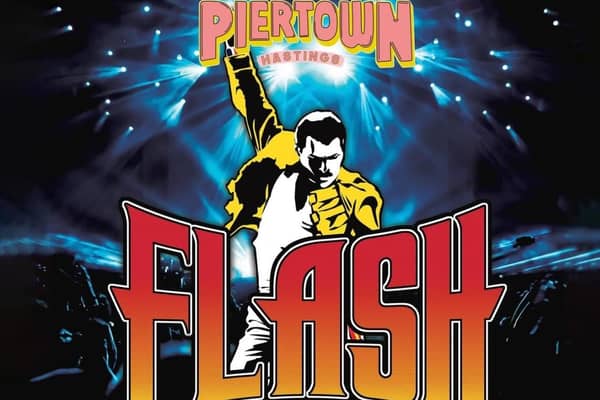 Queen tribute act Flash play the pier on Friday