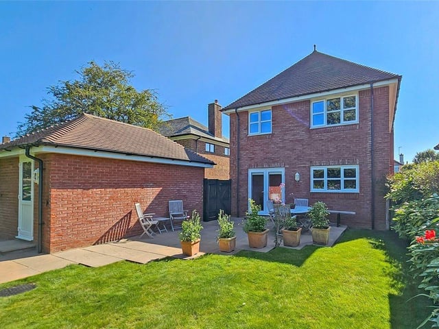 This stunning four-bedroom executive home has come on the market in Littlehampton with Graham Butt priced at £685,000. The detached house was built in St Winefrides Road in 2017 and this is the first time it is being offered to the market since new.