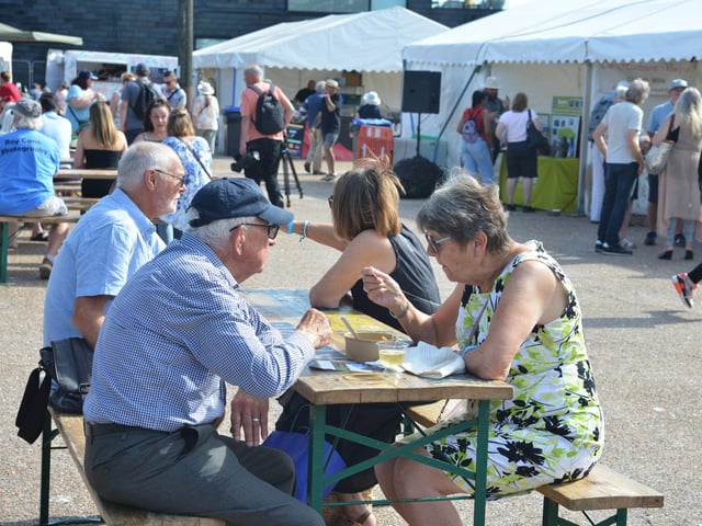 Hastings Seafood & Wine festival 2023.